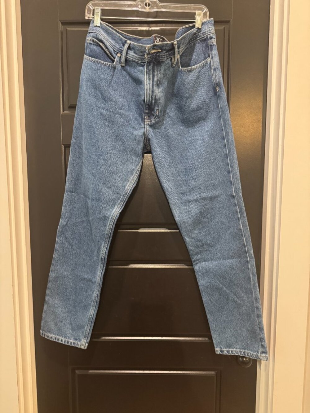 BDG Urban Outfitters Dad Slim Taper Jeans 31x32 Medium Wash